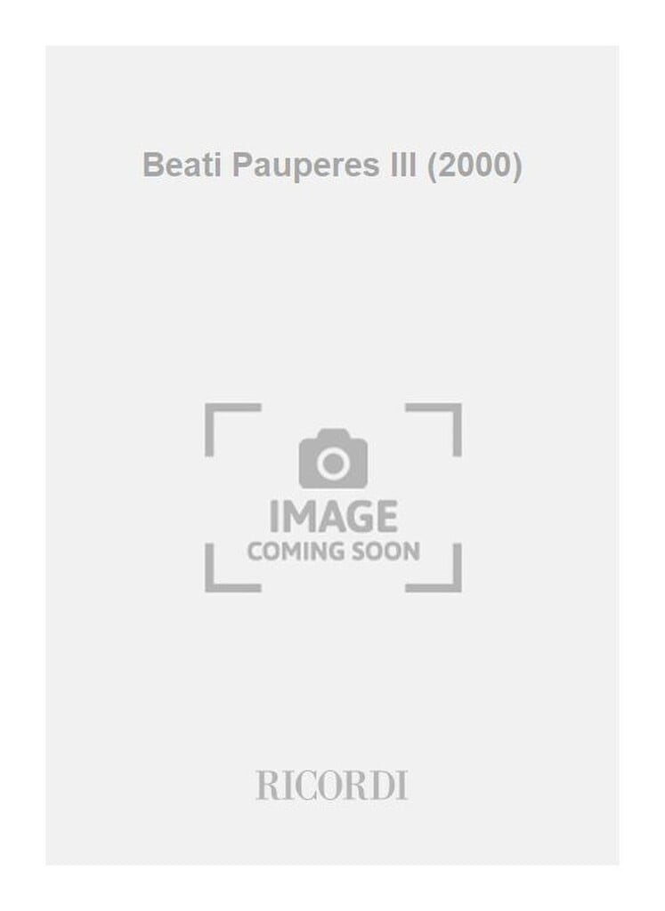 Beati Pauperes III (2000)